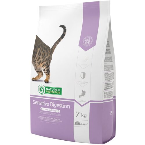 Nature's Protection hrana za mačke sensitive digestion - piletina 7kg Slike