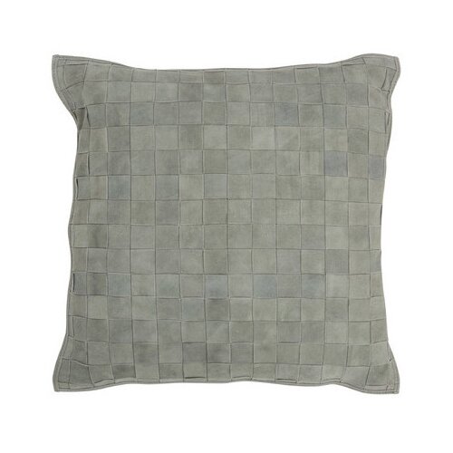 J-Line COUSSIN CARR PETIT CUIR VE (45x45x8cm) Siva Cijene
