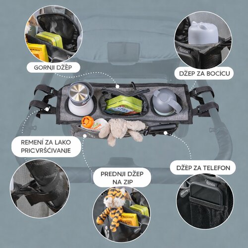 Zopa organizator za kolica Grey Slike