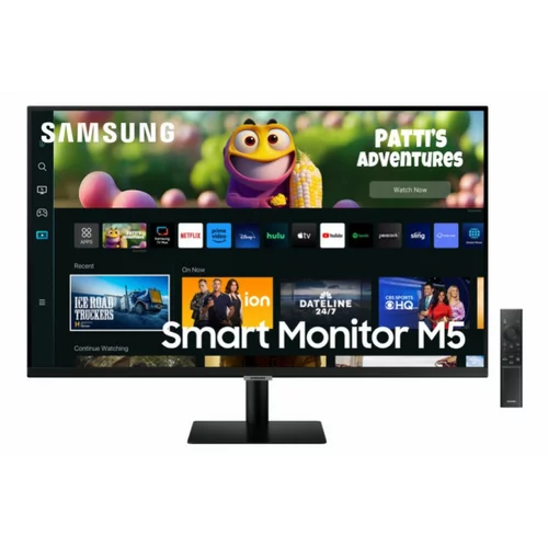 Samsung Monitor 68,6 cm (27,0") S27CM500EU 1920x1080 Smart TV Tizen VA 4ms 2xHDMI 2xUSB Zvočniki BT WiFi HDR10 M5 Daljinsko upravljanje, (21124432)