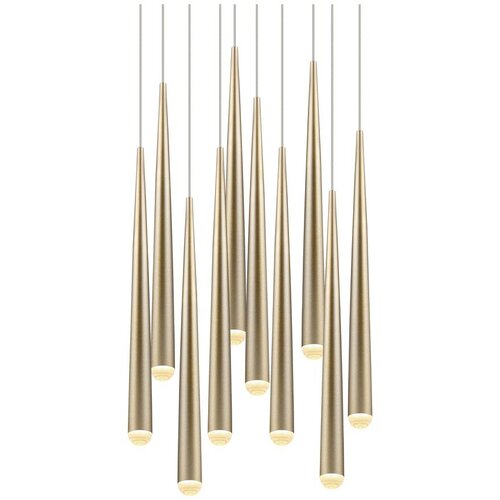 Trio Select led viseća svjetiljka u zlatnoj boji &amp;oslash; 30 cm cala &amp;ndash; Slike