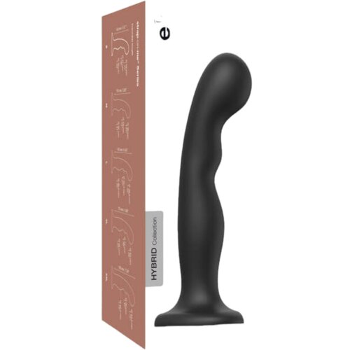 Strap-On-Me P&G L - zakrivljeni, strap-on dildo (crni) Cijene