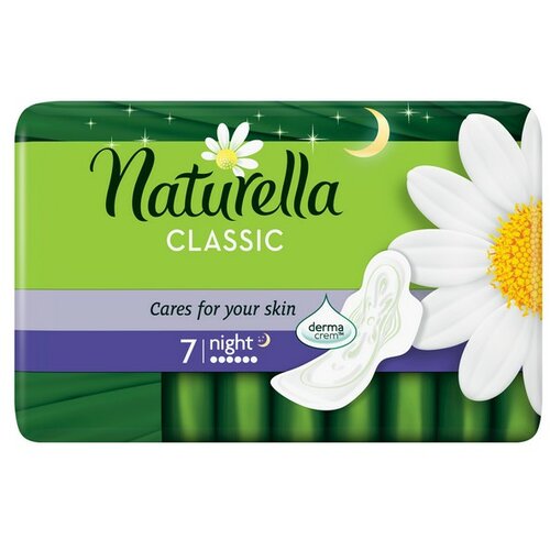 Naturella Classic Thick Single Noćni higijenski ulošci, 7 komada Cene
