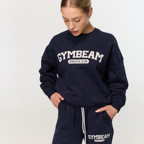 GymBeam Ženski duks Varsity Blue S Slike