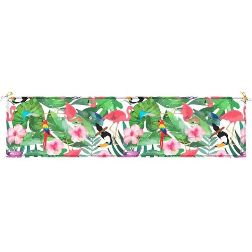 VidaXL Jastuk za vrtnu klupu vi&amp;scaron;ebojni 200 x 50 x 3 cm od tkanine Slike