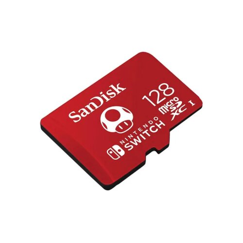San Disk microSDXC card for Nintendo Switch 128GB, up to 100MB/s Read, 60MB/s Write, U3, C10, A1, UHS Cene