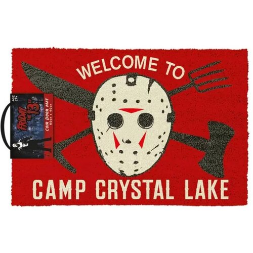 Pyramid Otirač Friday The 13th - Welcome to Camp Crystal Lake - DoorMat Cene