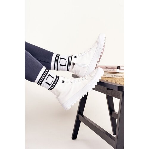 Big Star Women&amp;#039;s High Sneakers On A Chunky Sole Slike
