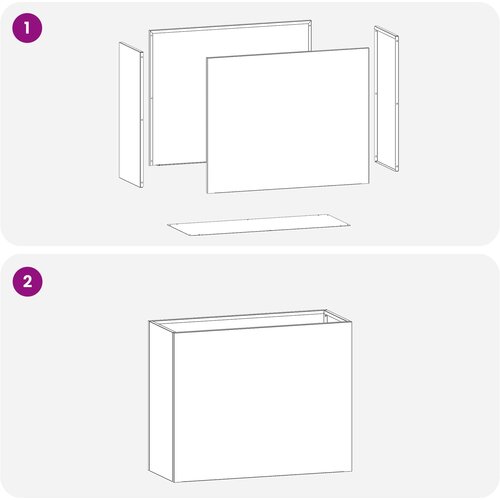  Vrtna saksija 2 kom. Bijela 50 x 20 x 40 cm Čelična vrata Slike