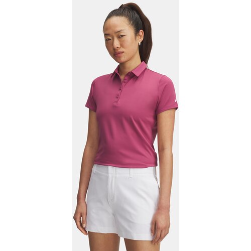 Under Armour Women's T-shirt UA Playoff SS Polo-RED - Women's Cene