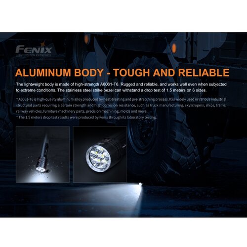 Fenix Light LR35R LED džepna svjetiljka pogon na punjivu bateriju 10000 lm 239 g Slike