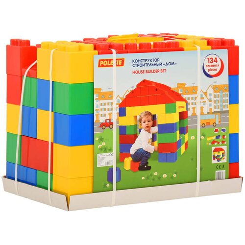 Polesie kocke za slaganje XXL 134 komada Slike
