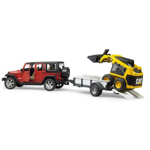Bruder Jeep Wrangler sa Cat utovarivačem Cene