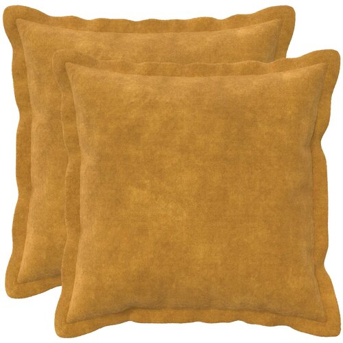  Presvlaka za jastuk 2 pcs HOUTEN Žuta 35 x 35 cm Slike