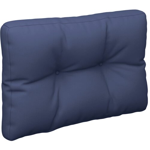  Set jastuka za palete modri 60 x 40 x 12 cm od tkanine Slike