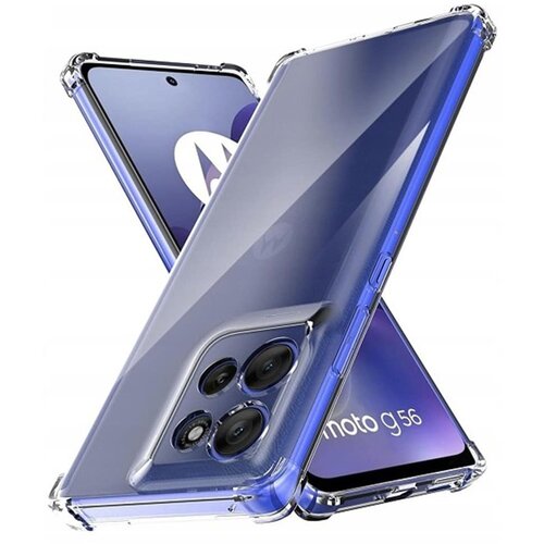 Techsuit Shockproof Clear Silicone prozirna maskica otporna na udarce za Motorola Moto G56 Cijene