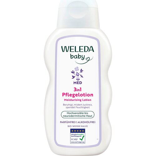 Weleda baby MED 3v1 negovalni losjon z belim slezovcem - 200 ml Cene