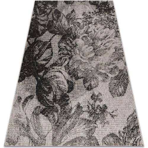 RugsX Preproge Preproga v videzu sisala FLOORLUX 20491 CVETJE 120x170 cm Siva Cene