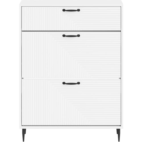  Ormar za cipele HAARLEM 78 x 24 x 103 cm Konstruirano drvo Slike