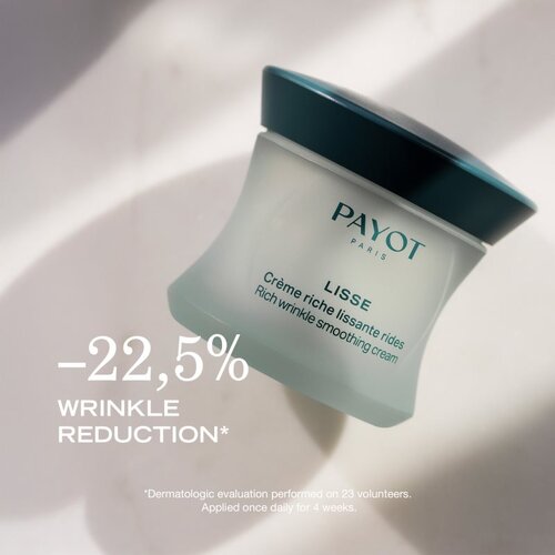 Payot Lisse Cr&amp;egrave;me Riche Lissante Rides gladilna krema proti gubam za suho kožo 50 ml Slike