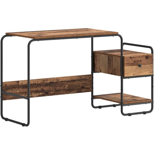  Stol s pohranom Staro drvo 131.5 x 50 x 75.5 cm Slike