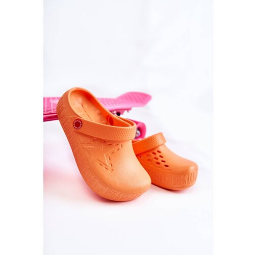 Big Star Children&amp;#039;s Light Slippers Kroks II375008 Orange Slike
