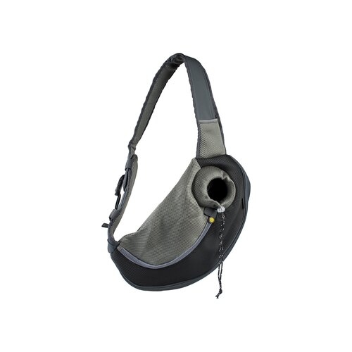 Duvo sarah crazy paws torba za ljubimce, m, 34x19x47.5cm, crno-siva Slike