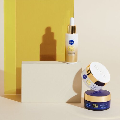 Nivea Q10 power anti-wrinkle extra nourish SPF15 njegujuća dnevna krema protiv bora 50 ml za žene Slike