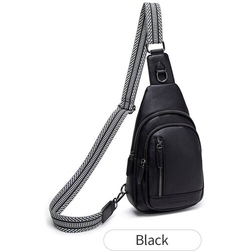 INF Ženska prsna torba v elegantni kontrastni barvi Black, (21781459) Cene