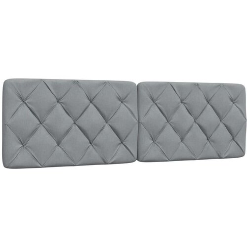 vidaXL Posteljni okvir brez vzmetnice svetlo siv 160x200 cm blago Cene