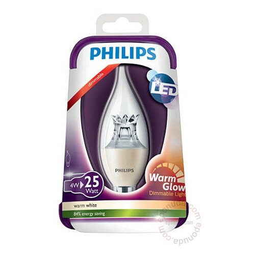 Philips LED sijalica WarmGlow E14 25W WW BA38 CL D/4 PS525 Slike