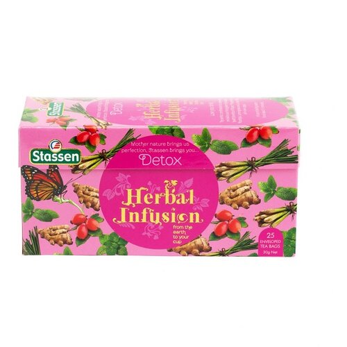 Stassen detox herbal infusion čaj 25 kesica Cene