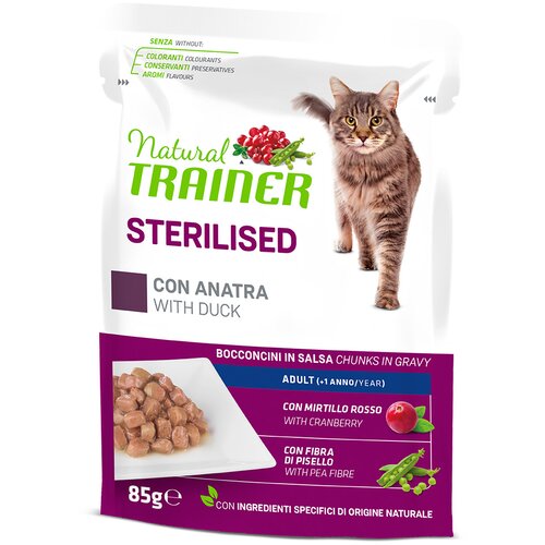 Natural trainer Adult Sterilised - Losos (24 x 85 g) Cijene