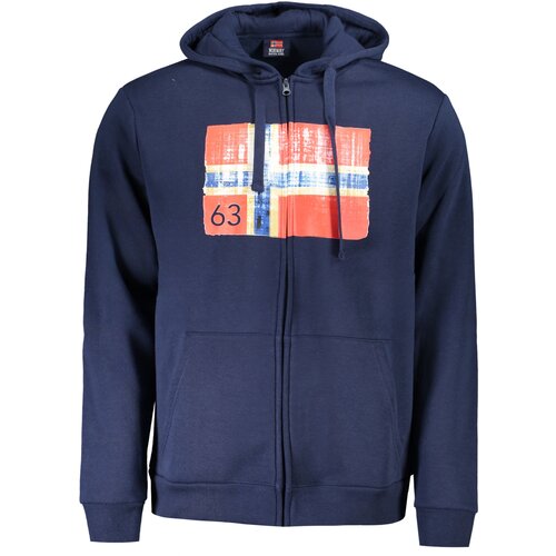 Norway 1963 MEN&#39;S BLUE ZIP-UP SWEATSHIRT Cijene