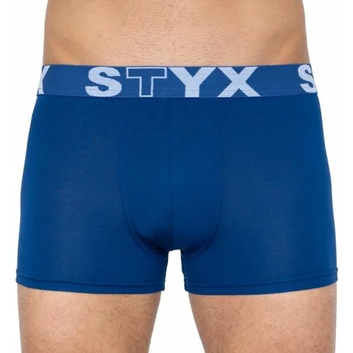 STYX MEN'S BOXERS SPORTS RUBBER Muške bokserice, plava, veličina