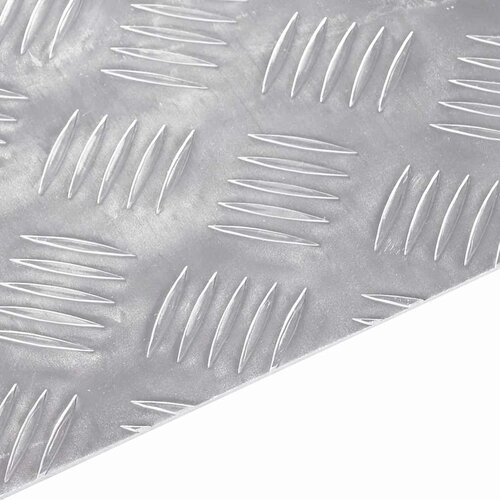  Stepenica Pravokutni 4 pcs Srebrno 70 x 40 cm Aluminij Slike