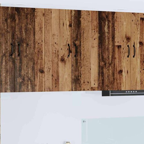  Zidni kuhinjski ormarić Zidne 2 pcs Staro drvo 30 x 31 x 80 cm Cene