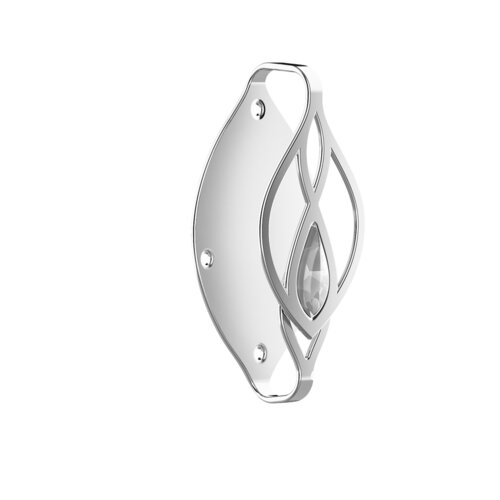 Bellabeat Leaf Crystal Clip - Silver Slike