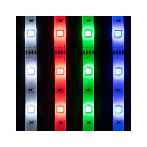 Home LED traka, RGB, sa daljinskim upravljačem - LS 5000RGB, Bijela Slike