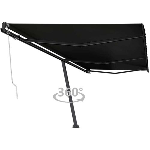  Samostojeća automatska tenda 600 x 300 cm antracit Cijene