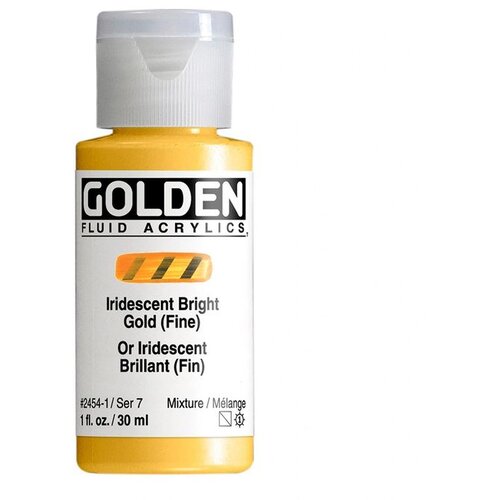  GOLDEN Fluid Iridescent Akrilna boja | 2454 golden light Slike