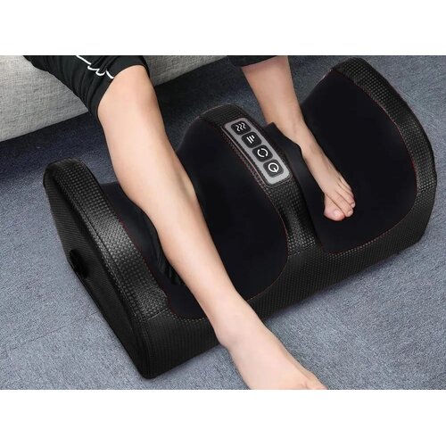  Električni shiatsu masažer za stopala od 24 W s crnim grijanjem Slike