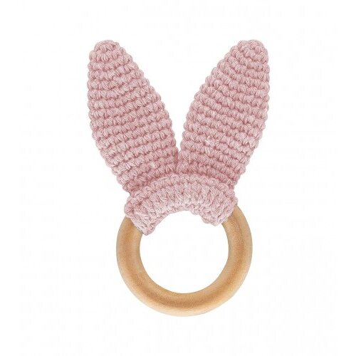Babyjem Glodalica za bebe drveni prsten pink 651 Cijene