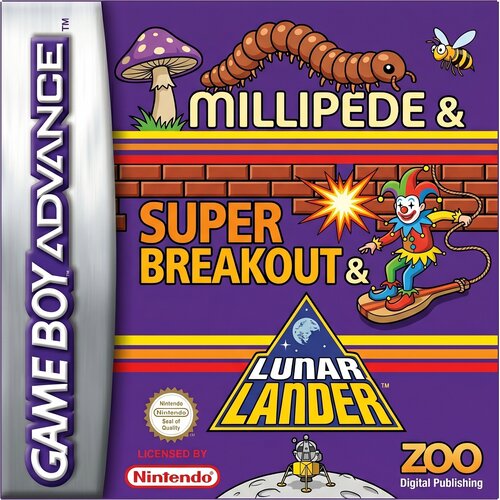  Millipede & Super Breakout & Lunar Lander - igra v nem&scaron;čini (GBA) - rabljeno Cene