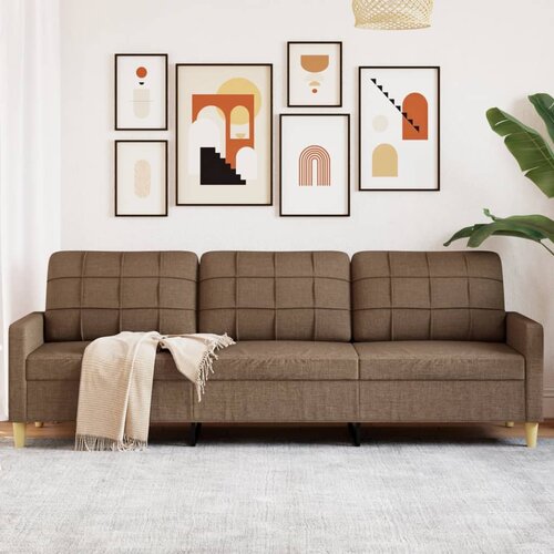 vidaXL Trosed rjav 210 cm blago Cene