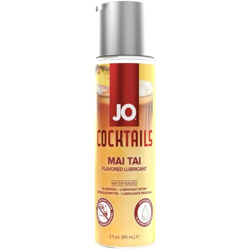 System Jo JO H2O kokteli - lubrikant s okusom - mai tai (60ml) Slike