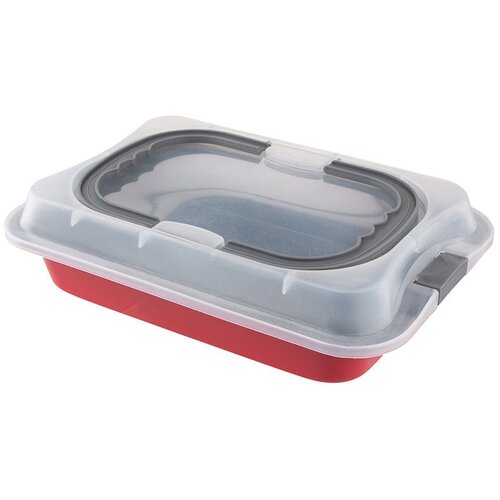 Altom design tepsija 36,3 x 24,5 x 5,5 cm s plastičnim poklopcem, 0204009240 Cene
