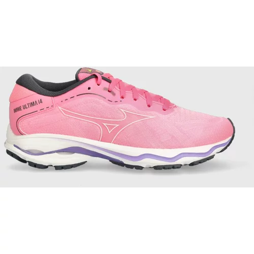 Mizuno Tekaški čevlji Wave Ultima 14 roza barva