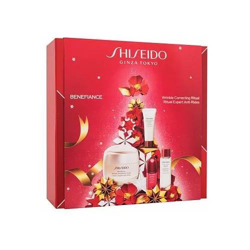 Shiseido Benefiance Wrinkle Correcting Ritual dnevna krema za obraz za vse tipe kože 50 ml za ženske