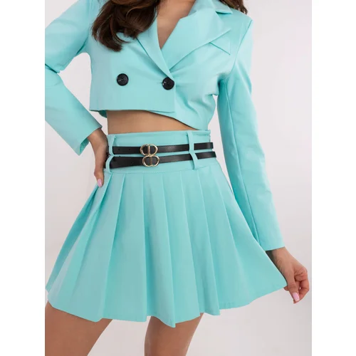 Italy Moda Skirt-DHJ-SD-8765.26-mint